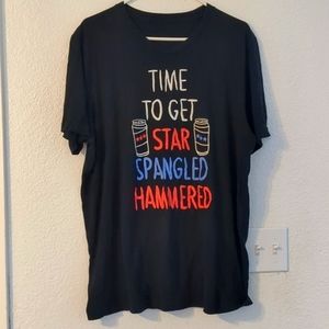 Time to get star, spangled, hammered T-shirt